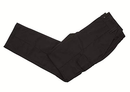 Himalayan Bullet Men's Combat Multi-Pocket Work Trousers (Black, 36-33)