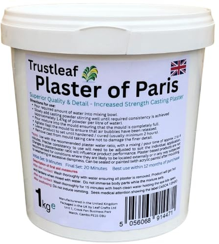 Moldmaster B07P7PSZMR 1 kg badkar gips i Paris