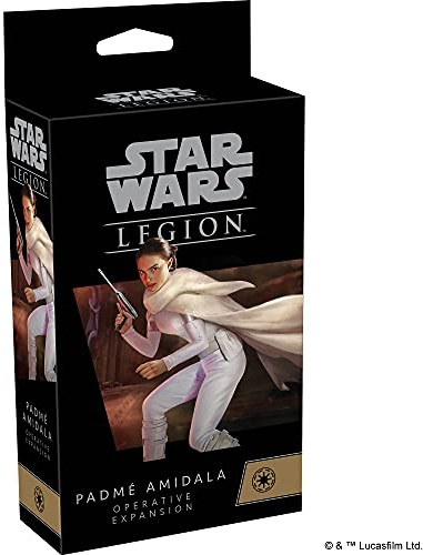 Atomic Mass Games | Star Wars Legion: Galactic Republic Expansions: Padme Amidala Operative | Unit Expansion | Miniatures Game | Ages 14+ | 2 Players | 90 Minutes Playing Time