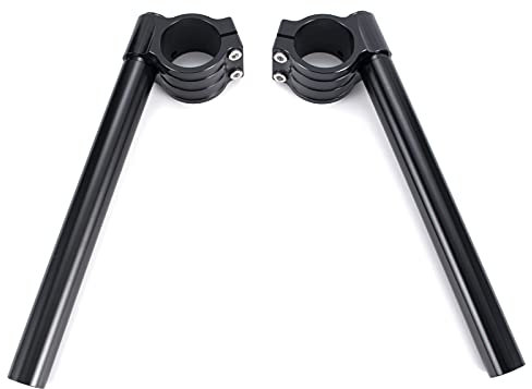 2,5 cm Lenkrohre Φ 41mm stummellenker für Universal Gabel Durchmesser 41 mm Cafe Racer Lenker, CNC Aluminium