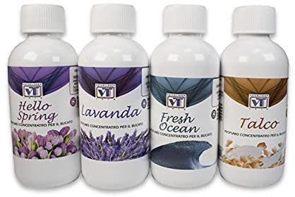 Tata Home Profumo per Bucato Lavatrice Profumatore Concentrato Profuma Biancheria Lunga Durata 250 ml Essenza Fresh Ocean