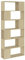 vidaXL Bücherregal Raumteiler Standregal Wandregal Bücherschrank Bürorregal Regal Aktenregal Aufbewahrung Raumtrenner Sonoma-Eiche 80x24x186cm Holzwerkstoff