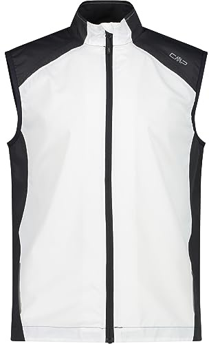 CMP Gilet da ciclismo da uomo Bianco-Antracite 52