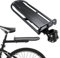 ZIOYA Gepäckträger Mountainbike Aluminiumlegierung Gepäckträger Fahrrad Schwarz Hinten Verstellbar Maximalbelastung 10 KG Fahrrad Gepäckträger Schnelle Montage für Cargotasche