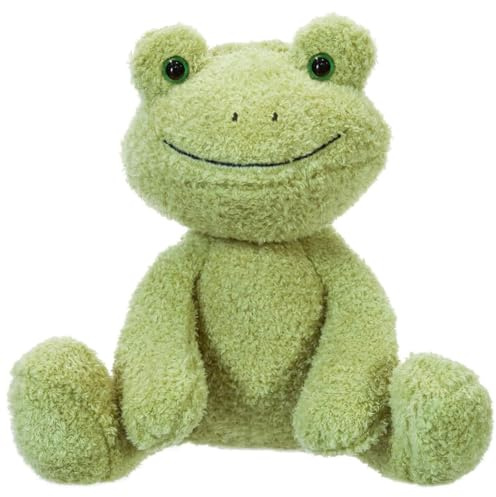 BZQCPLX Cuddly Frog Plushie Toys, 25cm Soft Stuffed Animal, Adorable Plush Dolls Gift for Kids