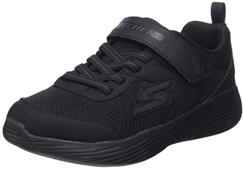 Skechers Boys' GO Run 400 V.2 Darvix Trainer, Black, 2.5 UK Child