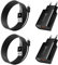 2-Pack Cargador Tipo C Carga Rapida por Samsung Galaxy S20 S10 S9 S8 A15 A14 A34 A54 A55 Huawei P20 Xiaomi Mi 9 Redmi Note 9S HTC 10, Cargadors Rapido Universal Movil QC 3.0 con USB C Cable 2M