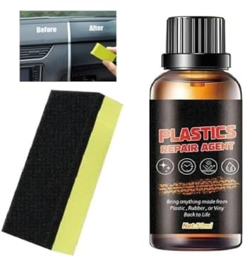 Rinnovante e protettivo per plastiche esterne, Rinnova plastiche auto, ravvivatore plastiche esterne carrozzeria auto,rinnova plastiche scooter,ravviva plastiche moto, Restauratore di plastica per au