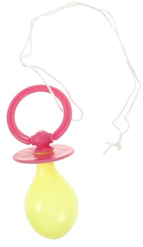CONGARTENO Halloween Large Pacifier Costume Prop Reusable Jumbo Pacifier Party Favor Novelty Item for Cosplay Masquerade Carnival and Birthday Celebrations