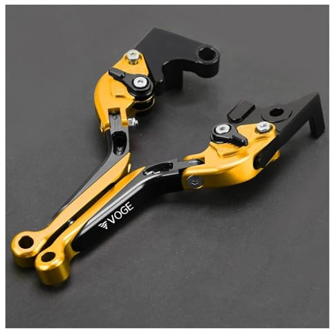 Joystick De Moto Palanca De Embrague Y Freno Manillar Para VOGE Brivido 125R R125 R 125(Gold)