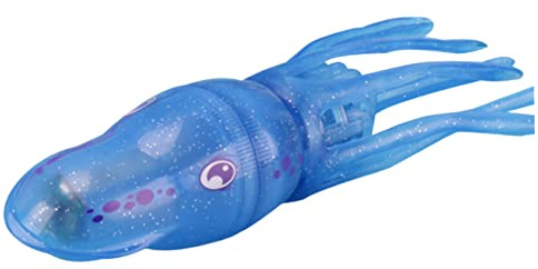NASSMOSSE Buceo eléctrico, Calamar, Piscina, Juguetes de baño, Entrenamiento de natación para niños, Azul