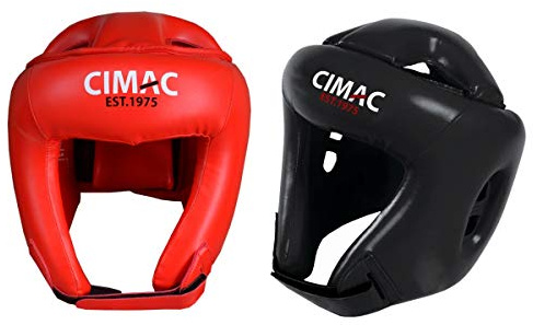 Cimac PU Head Guard Boxing Martial Arts Kickboxing Taekwondo Semi Contact Sparring Kids Junior Adult Helmet