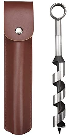 Generic 1,5 Zoll Scotch Eye Auger Handschnee Bohrmaschine Bit Wolfram Stahl Manual Auger Drill Tragbares manuelles Überleben Drill Bit Tool