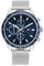 Tommy Hilfiger Multi Zifferblatt Quarz Uhr für Herren mit Silbernes Edelstahl-Mesh-Gliederarmband - 1792018