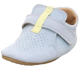 Superfit Papageno Chaussures d'apprentissage, Bleu Clair Jaune 8400, 18 EU