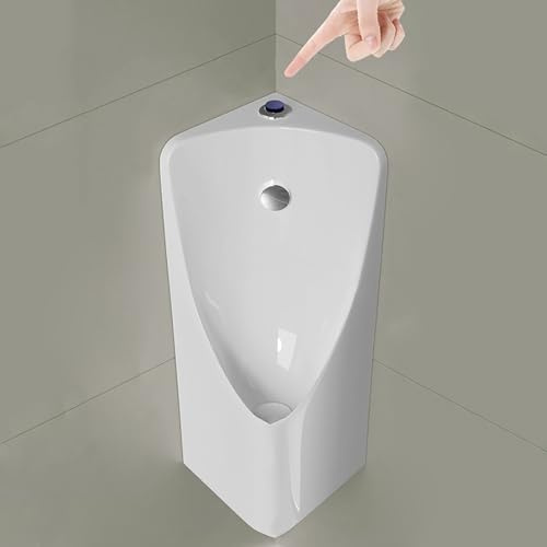 Generisch Urinoir anti-fuites pour hommes, Urinoir en céramique pour salle de bain, Idéal pour la nuit - Urinoir d'angle pour hommes