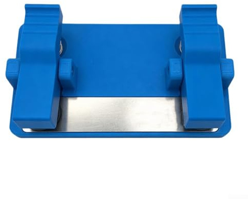 Stazione di saldatura a LED con supporto per scheda e strumento di aiuto per saldatura a strisce PCB e LED, base stabile, blu