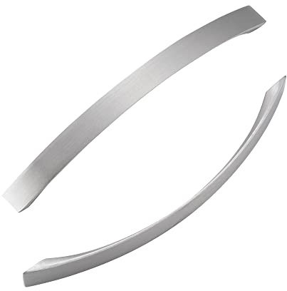 SYZOW maniglie per mobili da cucina 128mm, 10 Pezzi Maniglie per Mobili da Cucina Maniglie per armadietti- maniglie per mobili da cucina acciaio satinato,distanza fori 128mm