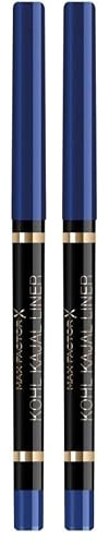 Max Factor Masterpiece Kohl Kajal Automatic Pencil, Azure (Pack of 2)