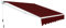 COSTWAY Gelenkarmmarkise Markise, 250 x 200cm Terrassenmarkise mit Alu-Rahmen & Handkurbel, Sonnenmarkise 40-100° Winkel einstellbar, Sonnenschutz & Wasserdicht Balkonmarkise für Balkon, Terrasse