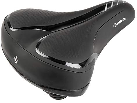 Velo Fahrradsattel Newport Gemini, schwarz