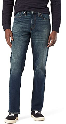 Levi Strauss Signature Gold Men's Athletic Fit Jean, Velarium, 34Wx34L