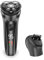 Rasoir à Barbe Electrique avec Ecran LCD, Wet & Dry Rasoir Electriques Hommes à 3 Têtes Rotatives et Rechargeable par USB, Tondeuse Barbe avec Tondeuse Escamotable