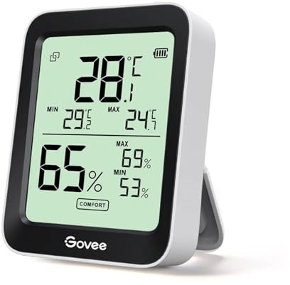 Govee Bluetooth-termometer Hygrometer med skärm Trådlöst termo-/hygrometer H5075001