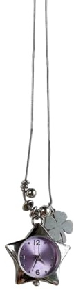 ZORESCOLEO Collana in acciaio inossidabile con simbolo a quattro foglie che rappresenta speranza, fede, amore, fortuna, elegante ciondolo a catena per il collo