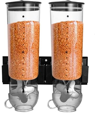 Générique Distributore Di Cereali A Parete - Tripla Contenitore Per