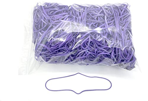 Progom - Gomas Elasticas - 200(Ø127) mm x 3 mm - purpura - Bolsa de 1kg