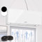 Klarstein Hotte Aspirante Ilot Central de Cuisine Silencieuse et Design, Débit d'air 590m³/h, Minuteur, 3 Modes, Hotte Aspirante Suspendue Sans Evacuation et Filtres à Charbon Actif, Hotte à Recyclage