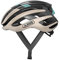 ABUS Rennradhelm AirBreaker - High-End Fahrradhelm für den professionellen Radsport - für Jugendliche und Erwachsene - Helm für Damen und Herren - Gold/Türkis, Größe L