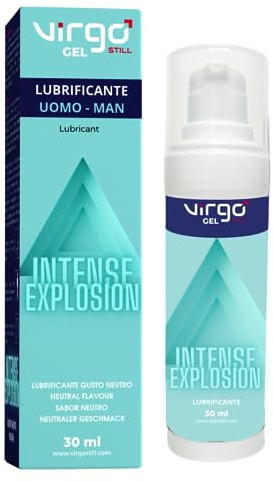 Virgostill Gel Lubrificante per rapporti intimi - Lubrificante sessuale intimo a base d'acqua - 30 ml