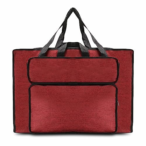 SJTJSPX Zeichentasche A2 Transporttasche Wasserdicht A3 Kunstmappe Multifunktional Zeichnungtasche Zeichenbrett Tasche mit Griffen Malerei Kinder Künstlermappe Leicht Portfolios Aufbewahrungstasche