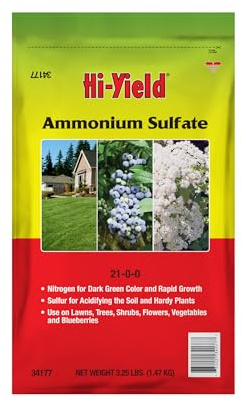 Hi-Yield (34177) Ammonium Sulfate 21-0-0 (3.25 lbs.)