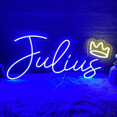 SIGNCLUBS Neon Schild Personalisiert Led Leuchtschilder für Heim Wand Dekoration Farbenfroh Neon Schilder Neonlicht Schriftzug für Schlafzimmer Bar Hochzeit Geburtstag Party Custom Neon Signs