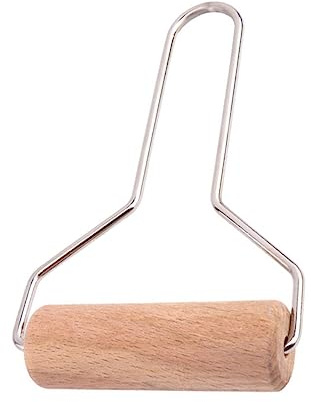 SHINEOFI Wooden Clay Roller Professionell Kavel För Lera Med Järnhandtag För Diy Skulptering Och Keramik Lätt Och Kompakt Hållbar För Långvarig Användning Spara Och