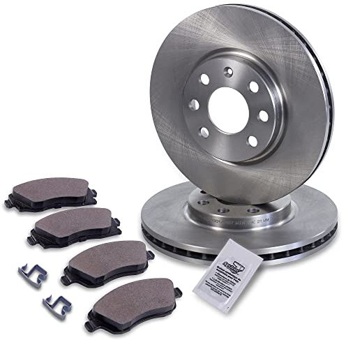 ATEC Germany Bremsenset Vorderachse inkl. Bremsscheiben Ø 260 mm Belüftet + Bremsbeläge Vorne Kompatibel mit OPEL COMBO,CORSA C, MERIVA A (X03), TIGRA TwinTop (X04)