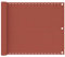 Bussandri Exclusive - Balkon-Sichtschutz Terracotta-Rot 75x300 cm HDPE