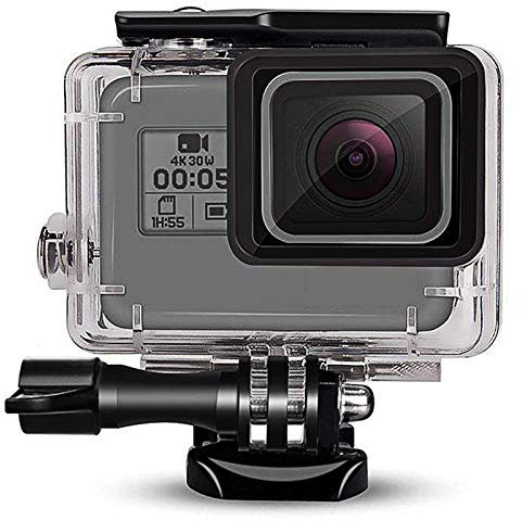 FitStill Waterproof Housing Case for Go Pro HERO 2018/7/6/5 Black, Protective 60m Underwater Dive Case Shell with Bracket Accessories for Go Pro Hero7 Hero6 Hero5 Action Camera
