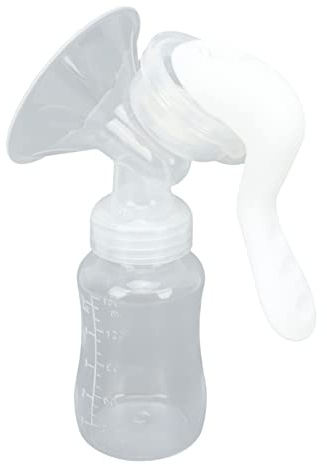 Extractor de Leche Manual 150 Ml, Silicona Suave con Fuerte Succión, Ligero Y Portátil, Colector de Leche para Madres, Bomba de Alimentación Cómoda, Pezón Ergonómico