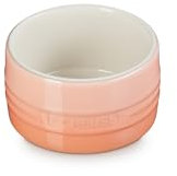 Le Creuset Stoneware Round Straight Wall Ramekin, 6.75oz., Peche