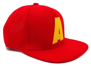 ASVP Shop - Cappelli da costume Cappelli da costume ispirati ai classici personaggi dei cartoni animati, costume da festa, costume unisex per adulti e bambini (rosso)