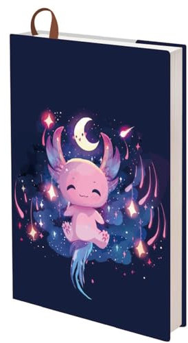 craspire A5 Buchumschlaghülle Für Lehrbücher Taschenbücher Romane Cynops Orientals Buchschutz Wiederverwendbare Stoffumschläge Hardcover 12.4x8.8Zoll Etikettenband Waschbar Klassenzimmer