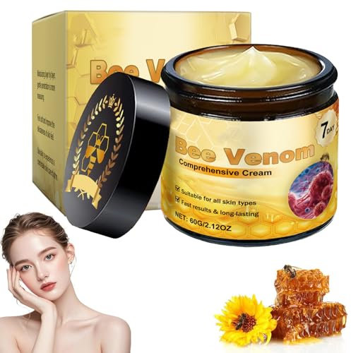 Veleno d'api crema completa, 60 g, crema per la cura della pelle, unguento naturale per tutti i tipi di pelle