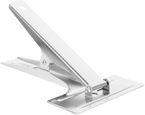 LAPYAPPE Clip per Cucito in Acciaio Inossidabile Argento, Pratica Pinza per Stoffa, per Quilting e Cucito, Mantiene Tessuto Intatto