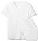 Amazon Essentials Men's V-Neck Undershirt, Breathable, Cotton, Pack of 6, White, XS