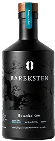 Bareksten | Botanical Gin | 1000 ml | norwegischer | norwegische & naturbelassene Botanicals | fruchtiger Geschmack | intensiv würzige Aromen | Doppelgold bei Francisco World Spirit Competition