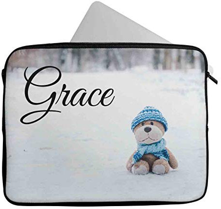 Personalised Any Name Generic Design Laptop Case Sleeve Tablet Bag Chromebook Gift 99 (12-13 inch)